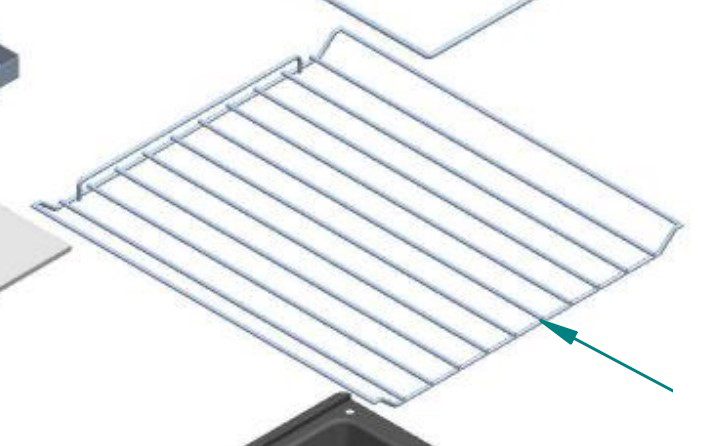 [A09235] ILVE Parts A/092/35 OVEN GRID 40