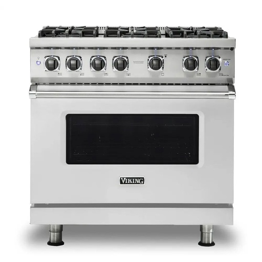 [VGR5366BSS] Viking VGR5366B 5 Series 36 inch Sealed Burner Gas Range with 6 Burners (Stainless Steel, Natural Gas)