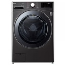 LG WM3998HBA 27 inch All-in-One Washer Dryer Combo with 4.5 cu. ft. Capacity, ColdWash, TurboWash Technology in Black Steel