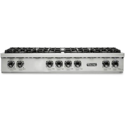 [VRT5488BSS] Viking VRT5488BSS 5 Series 48 inch Gas Rangetop with 8 Sealed Burners (Natural Gas)