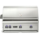 Viking VQGI5361 5 Series 36 inch Built-in Grill with Two Brass Burners and One ProSear Burner, Dual Position Rotisserie with Rear Infrared Burner, in Stainless Steel