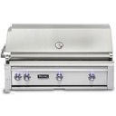 Viking VQGI5421 5 Series 42 inch Built-in Grill with Two Cast Brass Burners and One ProSear Burner, Dual Position Rotisserie, Rear Infrared Burner, in Stainless Steel