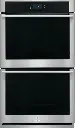 Electrolux ECWD3011AS 30 inch Smart Electric Double Wall Oven with Air Sous Vide, 10.2 cu. ft. Capacity, Steam Bake and Roast, in Stainless Steel 