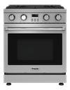 Thor Kitchen ARG30 30 inch Professional 30 Inch Gas Range with 4 Sealed Burners, 18000 BTU Heating Power, 4.8 cu. ft. Oven Capacity, LED Display, Convection, in Stainless Steel