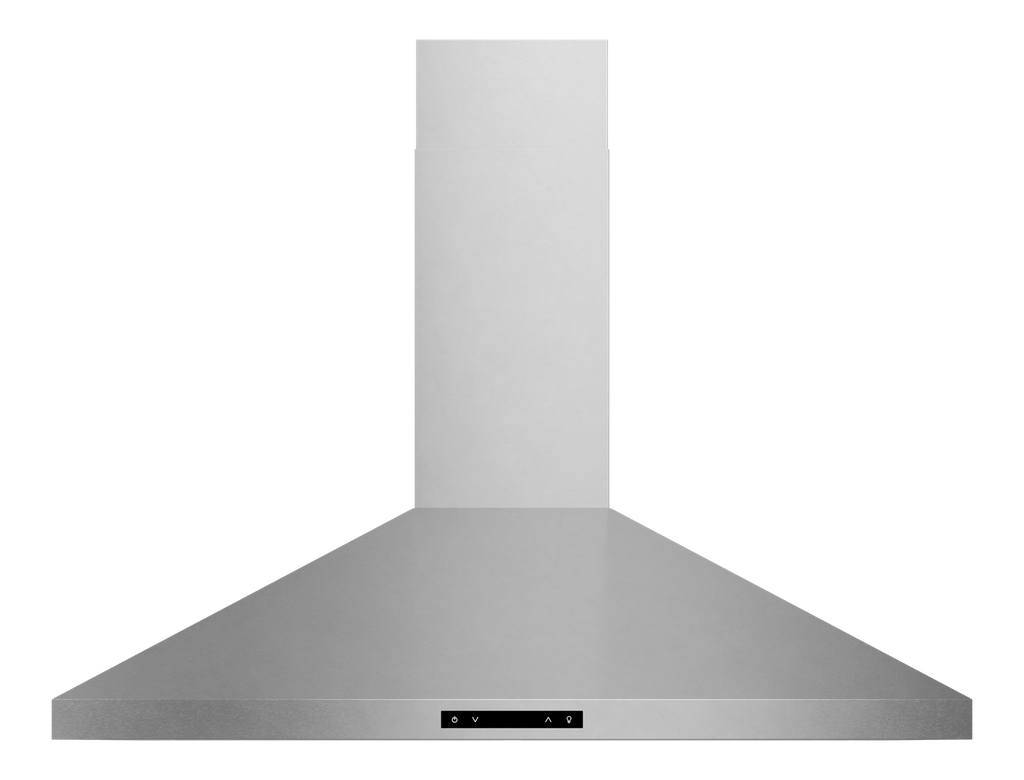 Thor Kitchen ARH36P 36 inch Professional Contemporary Convertible Wall Mount Pyramid Range Hood, Heat Sensor, Speed Touch Control, Replacement Indicator, in Stainless Steel