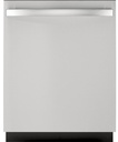 GE GDT226S 24 inch Built-In Fully Integrated Dishwasher with 12 Place Settings, ENERGY STAR Rated, ADA Compliant, Stainless Steel Tub, Sanitize Cycle