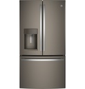 GE GFE28G 36 inch French Door Refrigerator with 27.7 Cu. Ft., ENERGY STAR Rated, Showcase LED Lighting, Space-Saving Icemaker