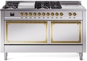 ILVE UN60F Nostalgie II Noblesse 60 inch Dual Fuel Range  