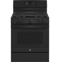 GE JGB735 30 inch Freestanding Gas Convection Range with 5 Burners, 5 cu. ft. Capacity, Integrated Griddle and No Preheat Air Fry