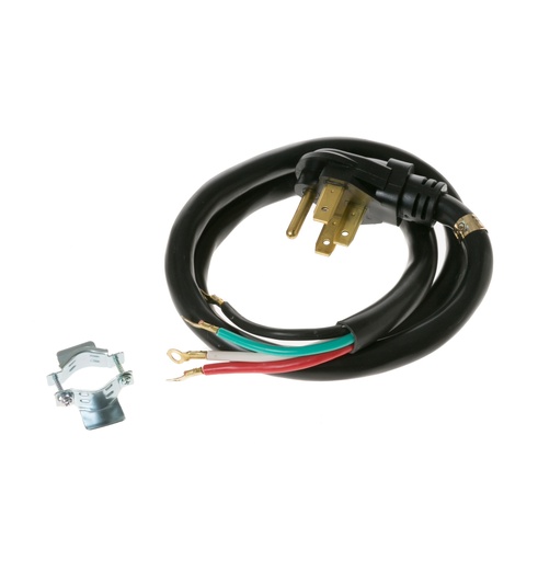 [WX09X10037] GE WX09X10037 4 ft 50 Amp 4 Wire Range Cord