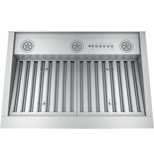 [UVC9300SLSS] GE UVC9300SLSS 30 inch Smart Custom Hood Insert with 610 CFM, Baffle Filters and Dimmable LED Lighting in Stainless Steel