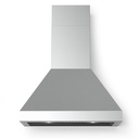 Verona VECHW30GSS 30 inch Designer Chimney Wall Hood with 600 CFM, Stainless Steel Baffle Filters and LED Lighting in Stainless Steel