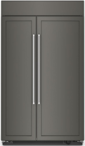 [KBSN708MPA] KitchenAid KBSN708M 48 inch Built-in Side-By-Side Refrigerator with 30 cu. ft. Capacity, Under-Shelf Prep Zone and ExtendFresh Plus Temperature Management System (Panel Ready)