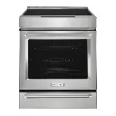 KitchenAid KSIS730PSS 30 inch Slide-In Induction Range with 4 Elements, 6.4 Cu. Ft. Capacity, Even-Heat True Convection, Air Fry, ADA Compliant, in Stainless Steel