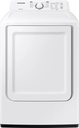 Samsung DVG41A3000W 27 inch Gas Dryer with 7.2 cu. ft. Capacity, Sensor Dry, 8 Drying Cycles, Powder Coat Interior and Lint Filter Indicator in White