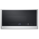 LG MVEL2033 30 inch Smart Over-the-Range Microwave with 2 cu. ft. Capacity, 1050 Watts Cooking Power, 2.0, Sensor Cook, SmoothTouch Glass Controls