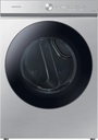 Samsung DVG53BB8700T 27 inch Bespoke Ultra Capacity Gas Dryer with 7.6 cu. ft. Capacity, Super Speed Dry, AI Smart Dial, Wi-Fi Connectivity in Silver Steel