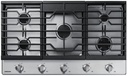 Samsung NA36R5310F 36 inch Gas Cooktop with 5 Sealed Burners, Continuous Cast Iron Grates and Front Controls