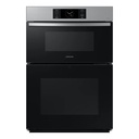 Samsung NQ70C 30 inch Bespoke Smart Microwave Combination Wall Oven with 7 cu. ft. Capacity, Air Fry, Air Sous Vide, Flex Duo, Full Steam Cook and 7 inch LCD Display