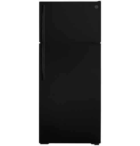 [GTE18DTNRBB] GE GTE18DT 28 inch Top Freezer Refrigerator with 17.5 Cu. Ft. Capacity, LED Lighting, Energy Star  (Black)