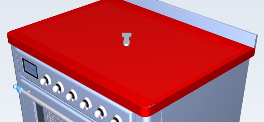 [EG8610009000008] ILVE Parts EG8610009000008 UMI09 Cooktop Surface