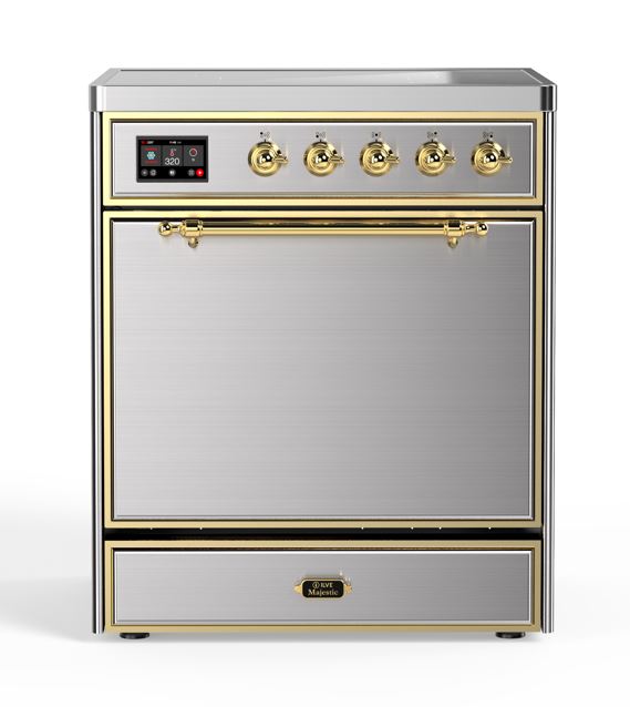 ILVE UMI30N Majestic II 30 inch Induction Range with 4 Elements, 4 cu. ft. Oven Capacity