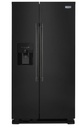 Maytag MSS25C4MG 36 inch Side-By-Side Refrigerator with 24.51 cu. ft. Capacity, Exterior Ice and Water Dispenser, Soft Freeze Bin and BrightSeries LED Lighting