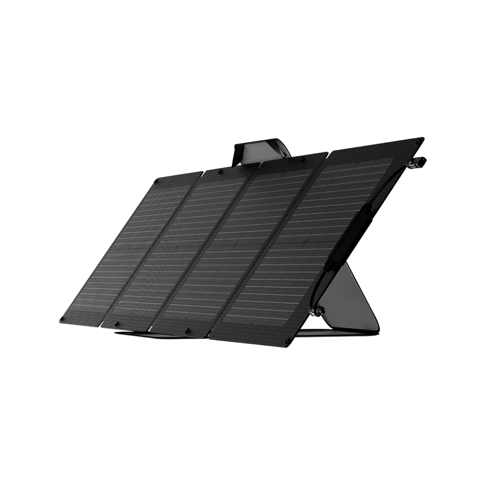 EcoFlow EFSOLAR110N 110W Portable Solar Panel, in Black