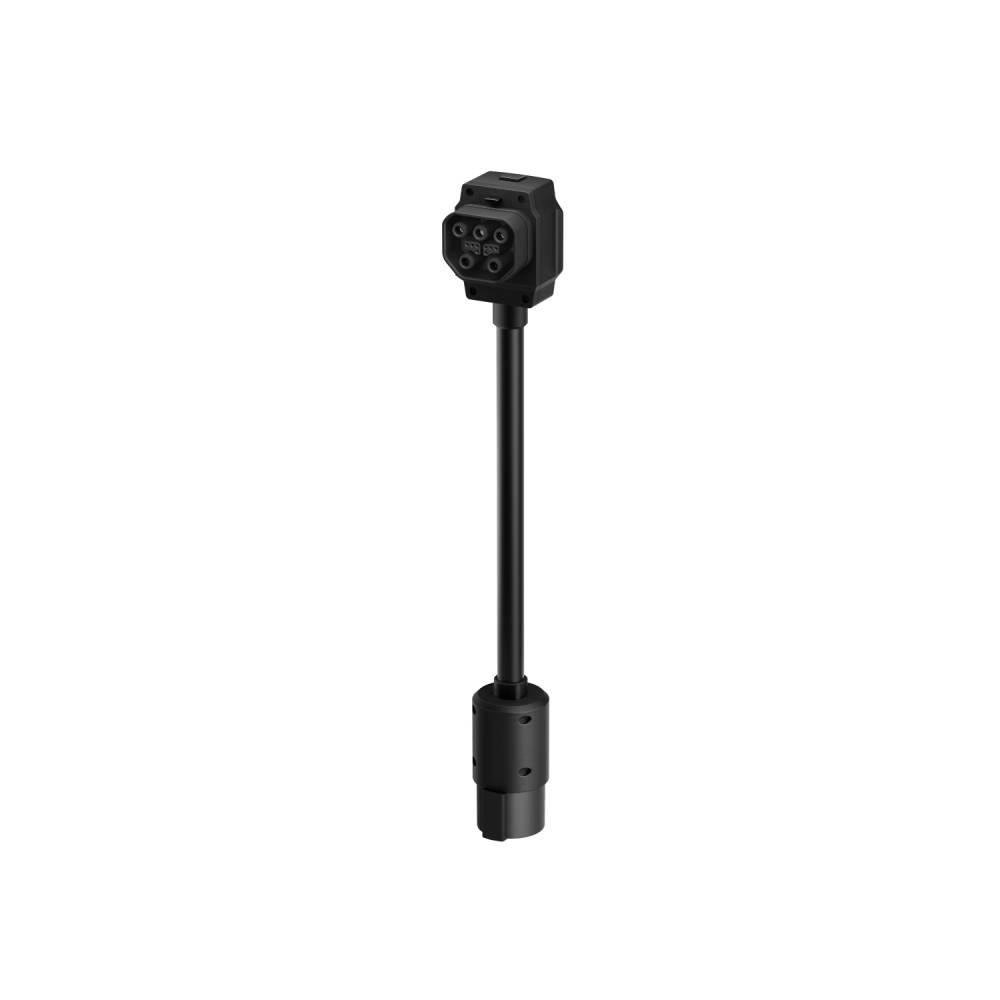 EcoFlow EFLEVXStreamAdapter EcoFlow EV X-Stream Adapter, in Black