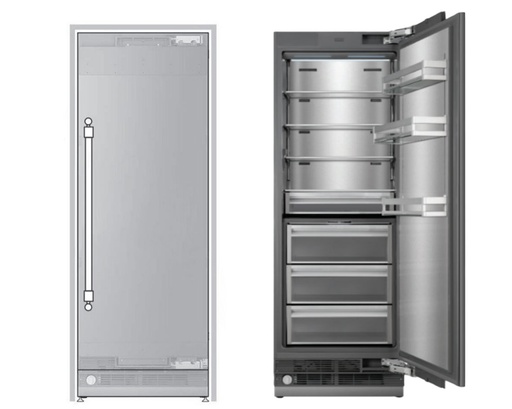 [URFC30SNWPRY] ILVE URFC30SNW 30 inch Refrigerator Column with 16 cu. ft. Capacity, Internal Water Dispenser, Reversible Door, Panel Ready 