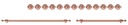 ILVE Copper Knobs and Handles Bundle for 60 inch Nostalgie Dual Fuel with Griddle