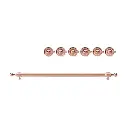 ILVE Copper Knobs and Handle Bundle for 30 inch Nostalgie Induction