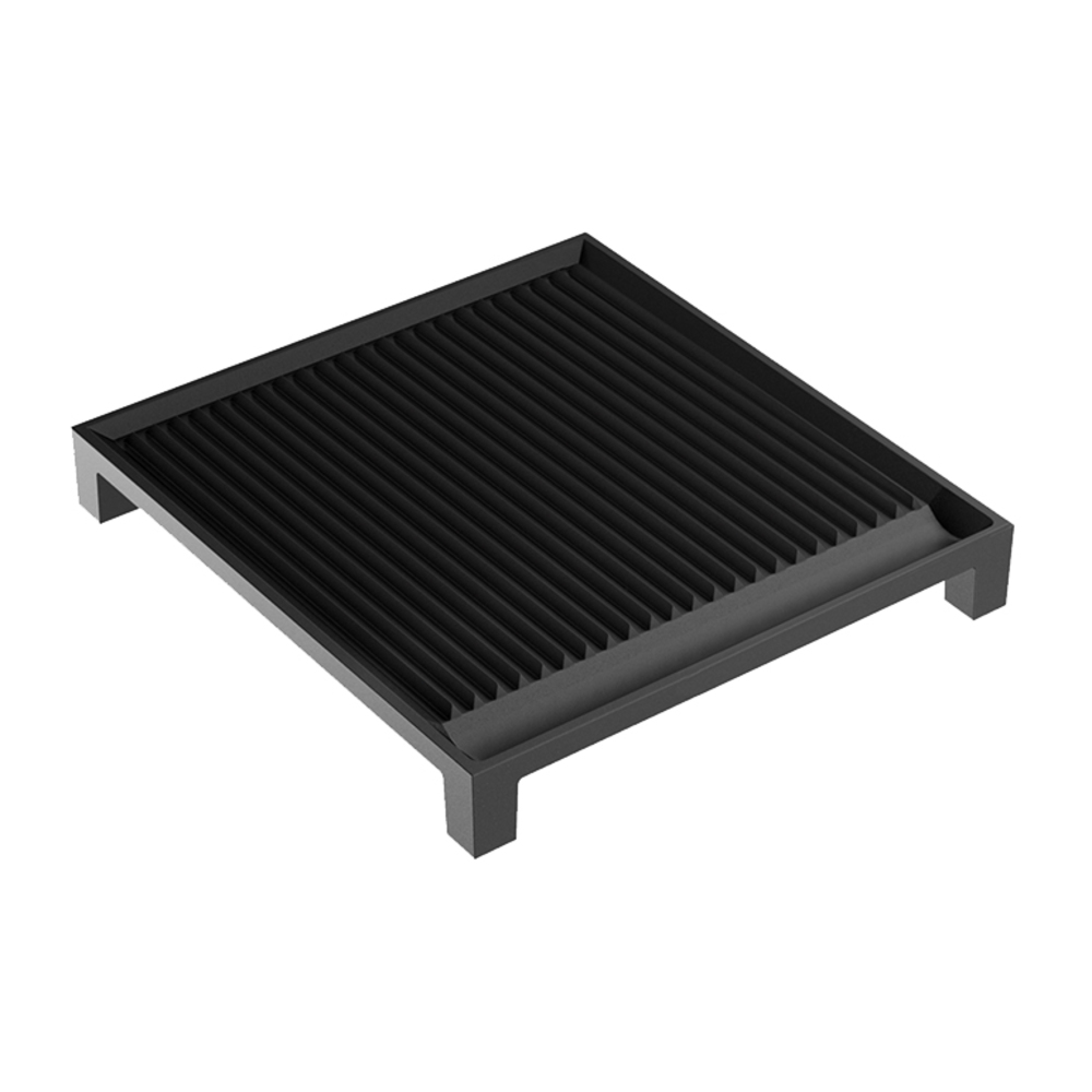 ILVE EA0006004070000 11.2 inch Ribbed Cast Iron Griddle
