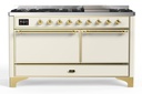 ILVE UM15F Majestic II 60 inch Dual Fuel Range with 9 Burners, Griddle