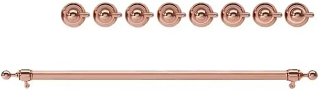 ILVE Copper Knobs and Handle Bundle for 36 inch Nostalgie Induction