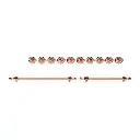 ILVE Copper Knobs and Handle Bundle for 40 inch Nostalgie Induction