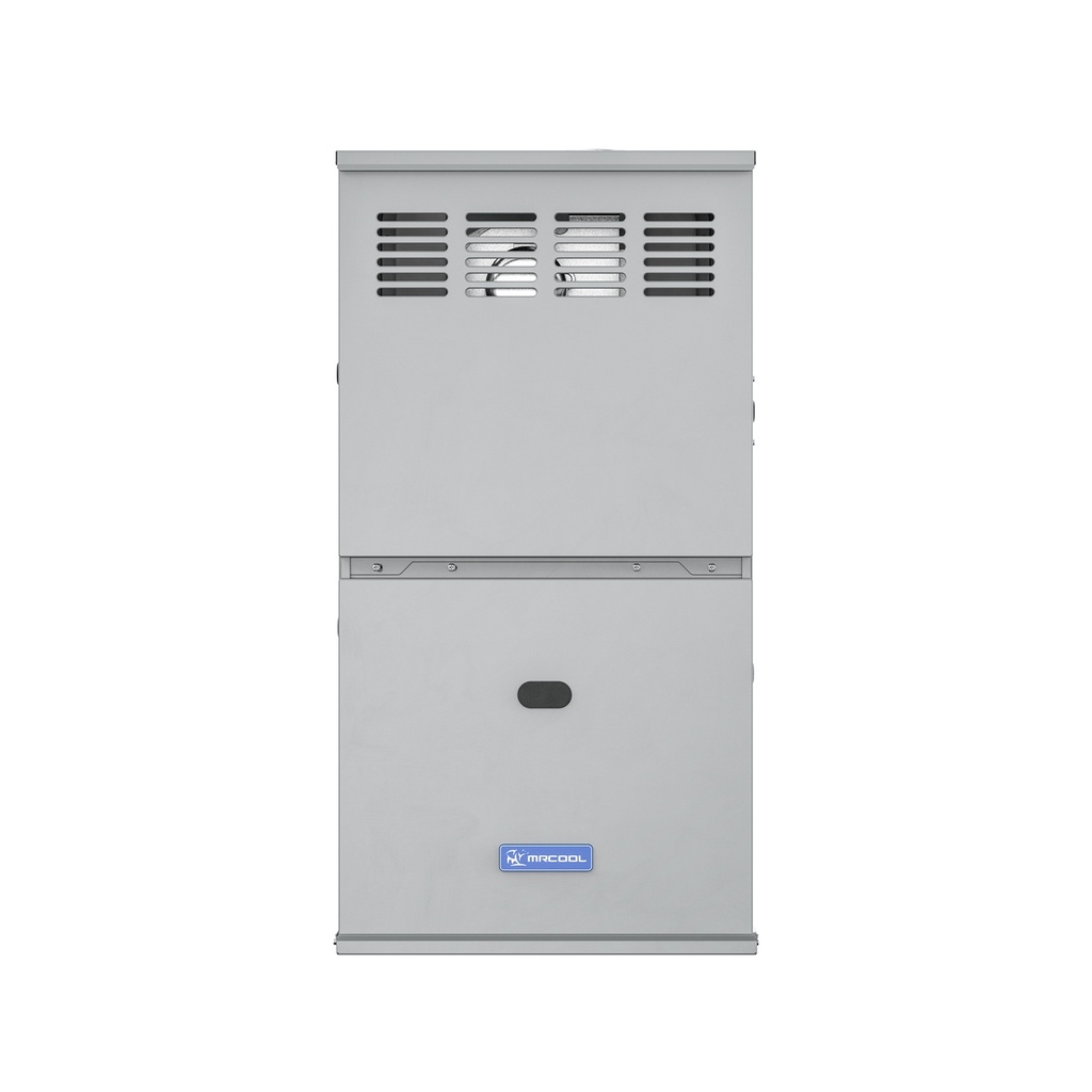 MRCOOL MGM96EE120D5NB VersaPro 120000 BTU Natural Gas Furnace with Quiet Operation, 5 Speed ECM Blower Motor and Multi-Position Installation in Gray