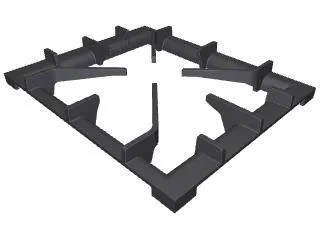 [EA2630028000000] ILVE Parts EA2630028000000 Cast Iron Grill (Hole 80Mm) (A/092/03/10)