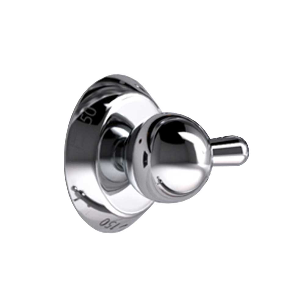 ILVE Parts EG9494005000108 Chrome Knob for Temperature Settings