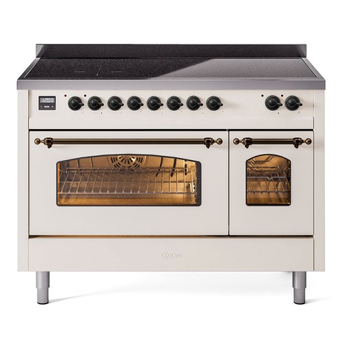 ILVE UPI486NMP Nostalgie II 48 inch Induction Range with 6 Elements 