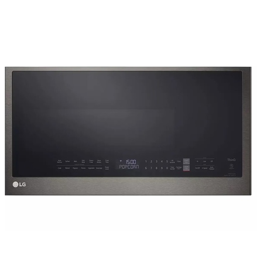 LG MVEL2033 30 inch Smart Over-the-Range Microwave with 2 cu. ft. Capacity, 1050 Watts Cooking Power, 2.0, Sensor Cook, SmoothTouch Glass Controls