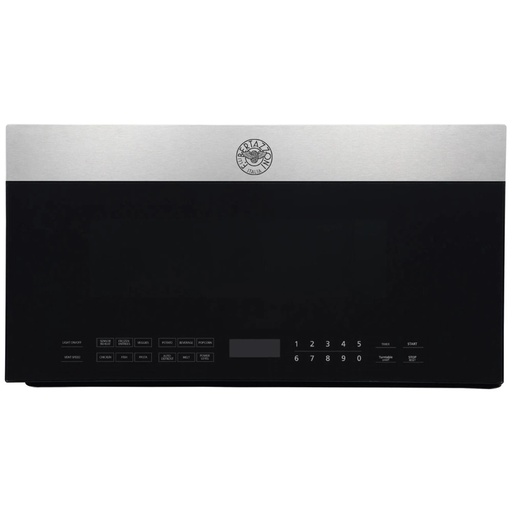 [KOTR30XV] Bertazzoni KOTR30XV Professional Series 30 inch Over-the-Range Microwave, 1.9 cu. ft. Capacity and 300 CFM, in Stainless Steel
