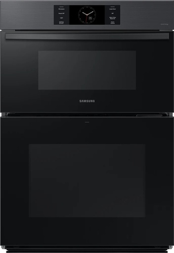 Samsung NQ70C 30 inch Bespoke Smart Microwave Combination Wall Oven with 7 cu. ft. Capacity, Air Fry, Air Sous Vide, Flex Duo, Full Steam Cook and 7 inch LCD Display