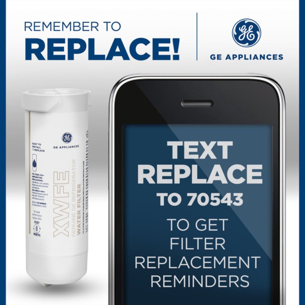 GE-XWFE4PK-Remember to replace