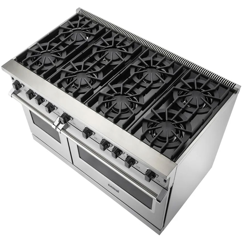 Viking_VGIC54828B_5_Series_48"_Open_Burner_Gas_Range_cooktop