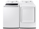 Samsung-WA45T3200AW-front view with matching washer