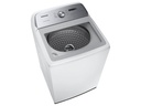 Samsung-WA49B5205AW-left tilted view with lid open
