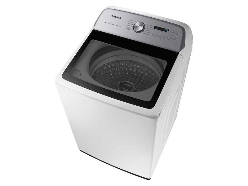 Samsung-WA54CG7105AW-right tilted view with lid close