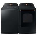 Samsung-WA54CG7550AV-front view with matching washer