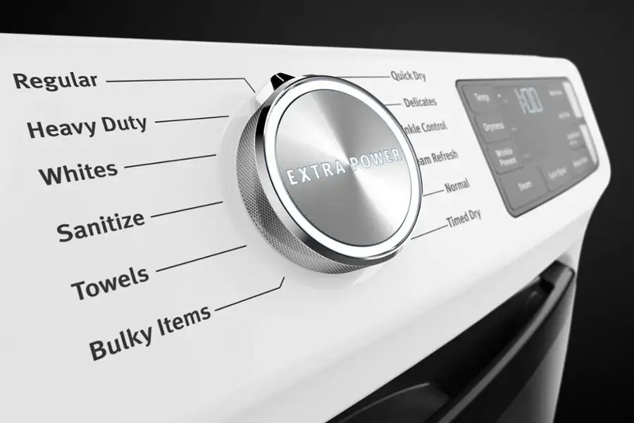 Maytag-MED6630HW-controls